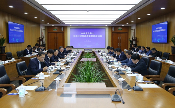 国务院国资委召开中央企业助力长江经济带高质量发展座谈会
