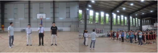 安徽铁鹏公司举办“青年杯”篮球赛